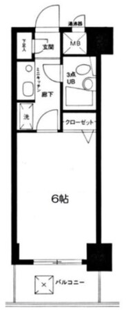 アーバンヒルズ吾妻橋の物件間取画像